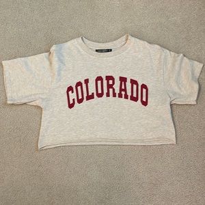 Cropped top Colorado shirt